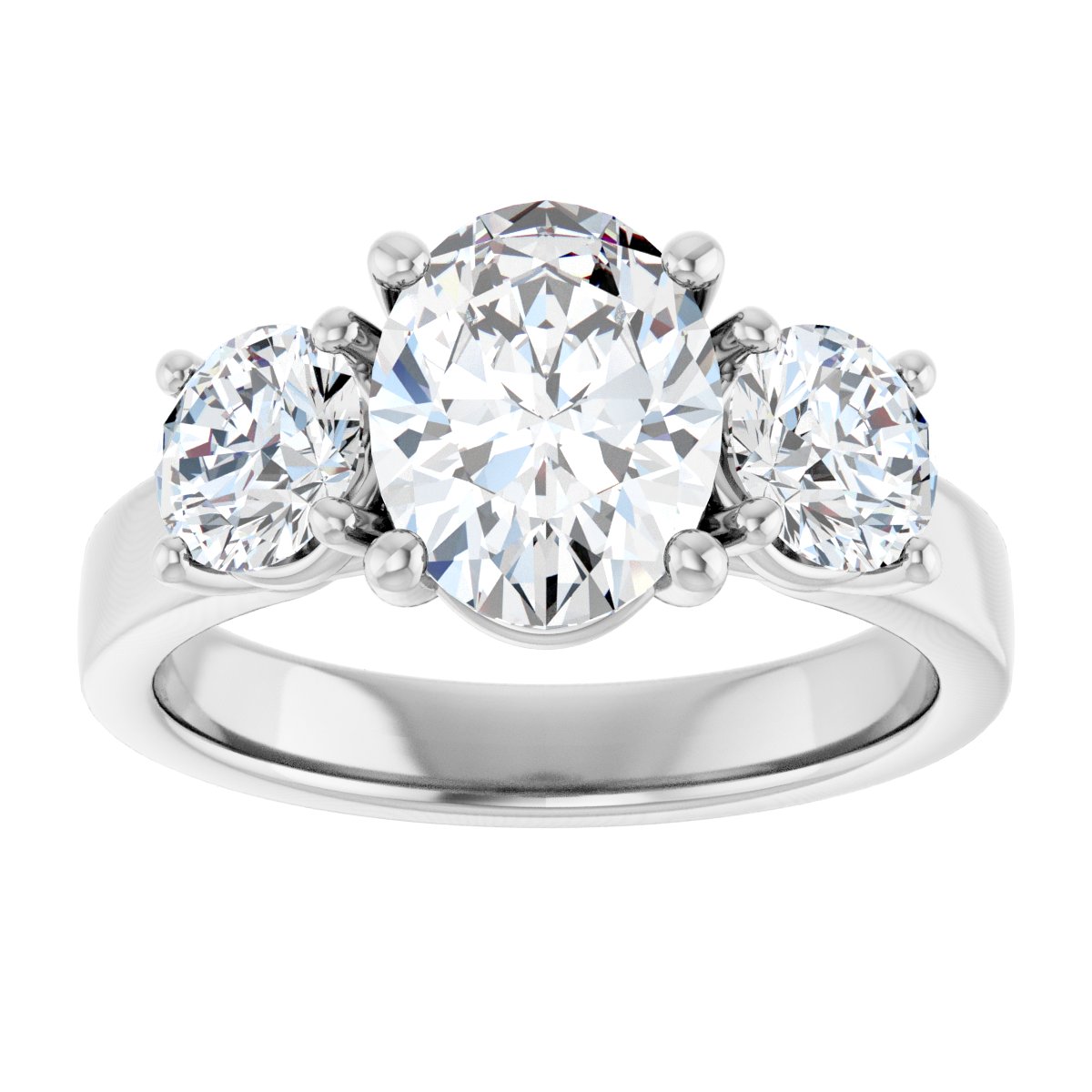 Three-Stone Engagement Ring