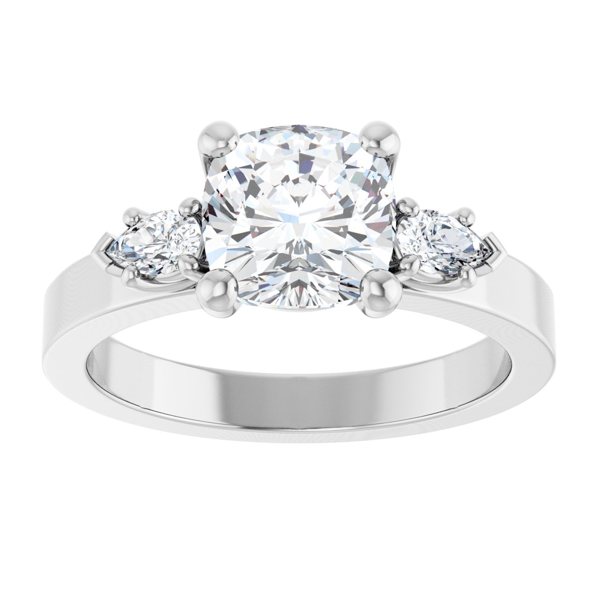 Three-Stone Engagement Ring