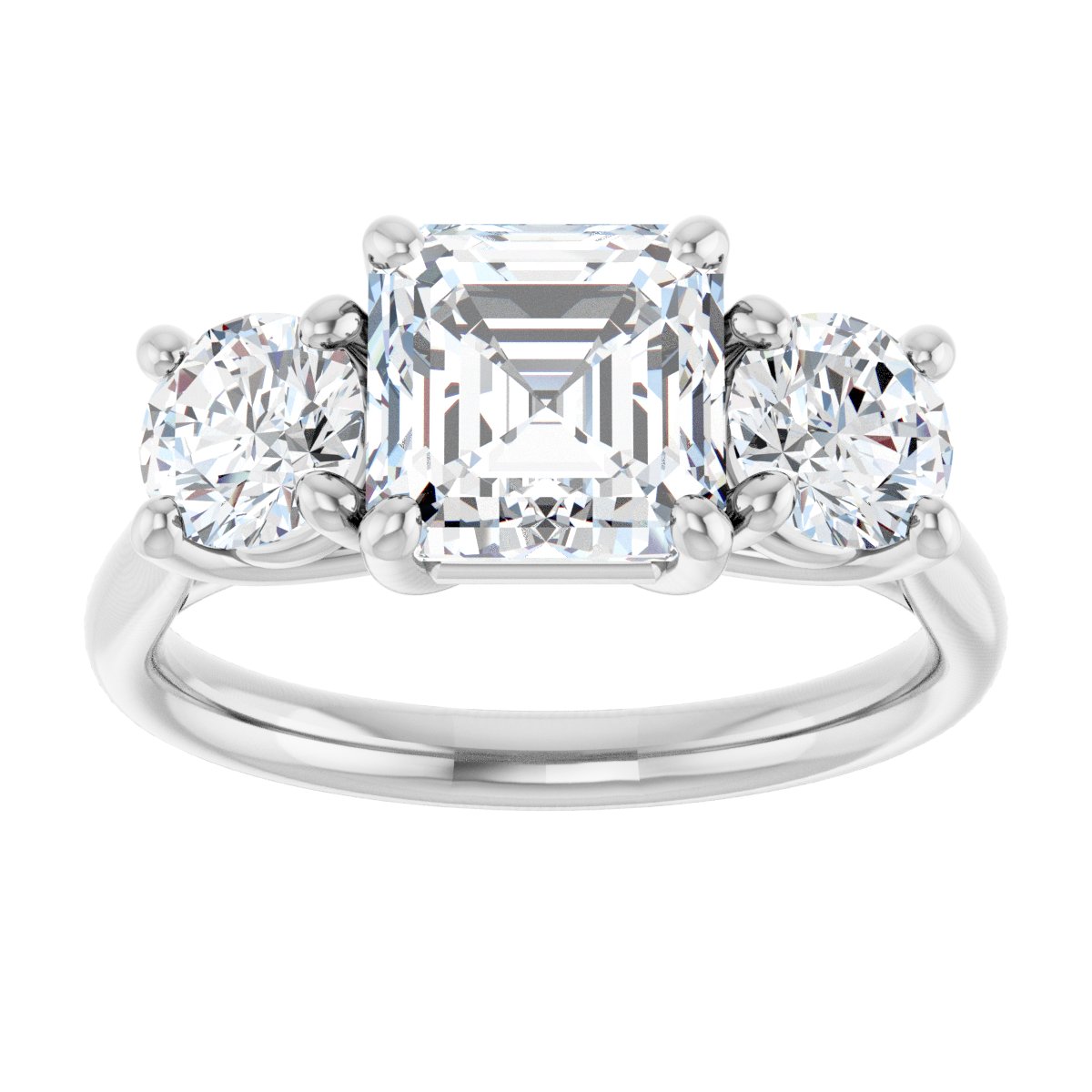 Three-Stone Engagement Ring