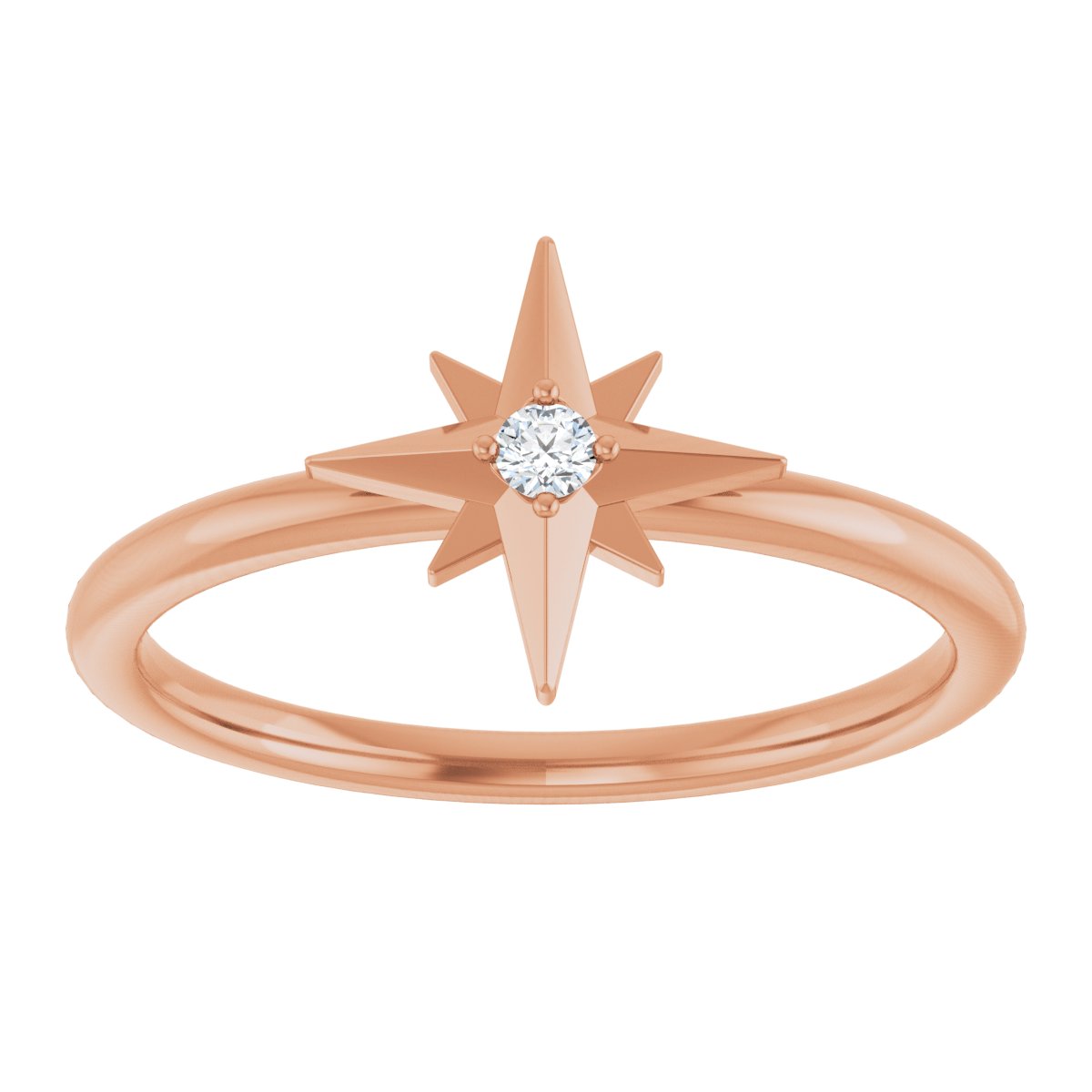 Accented Star Ring