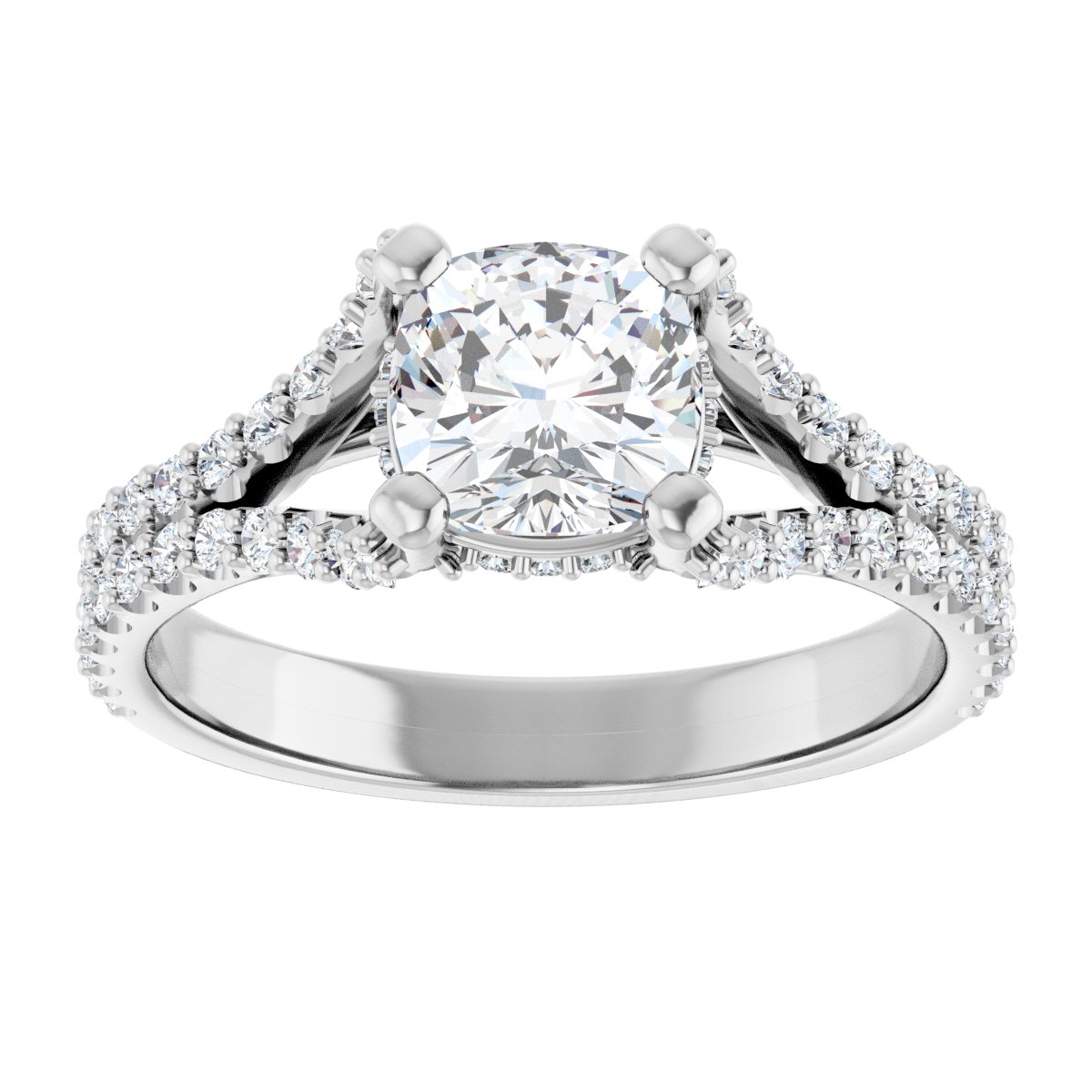 Cathedral Engagement Ring