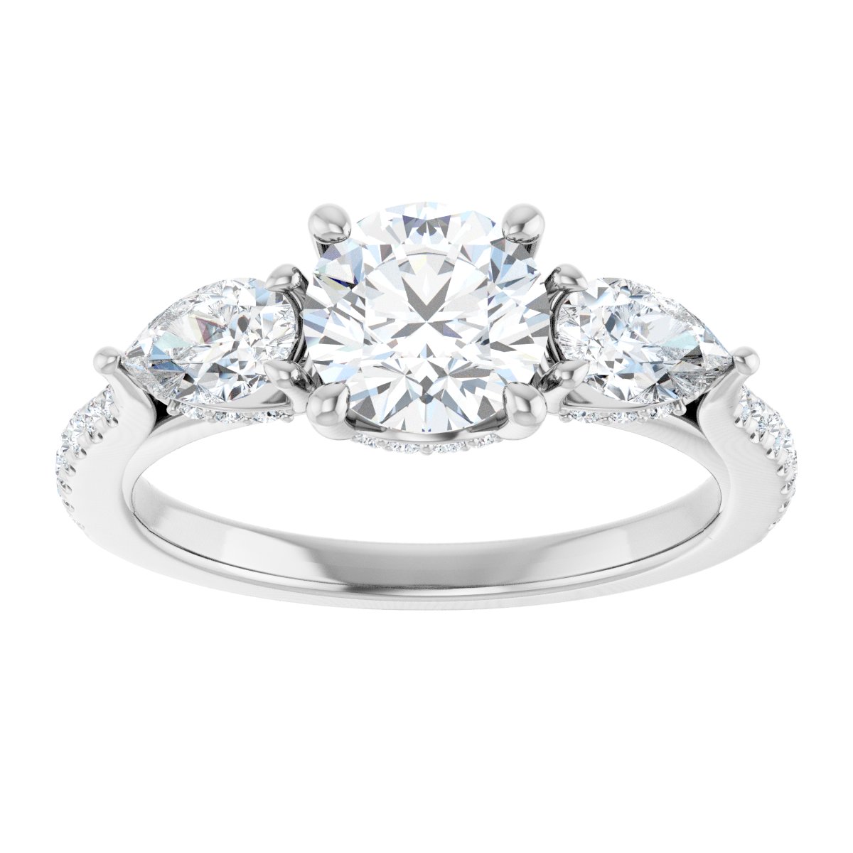 Three-Stone Engagement Ring