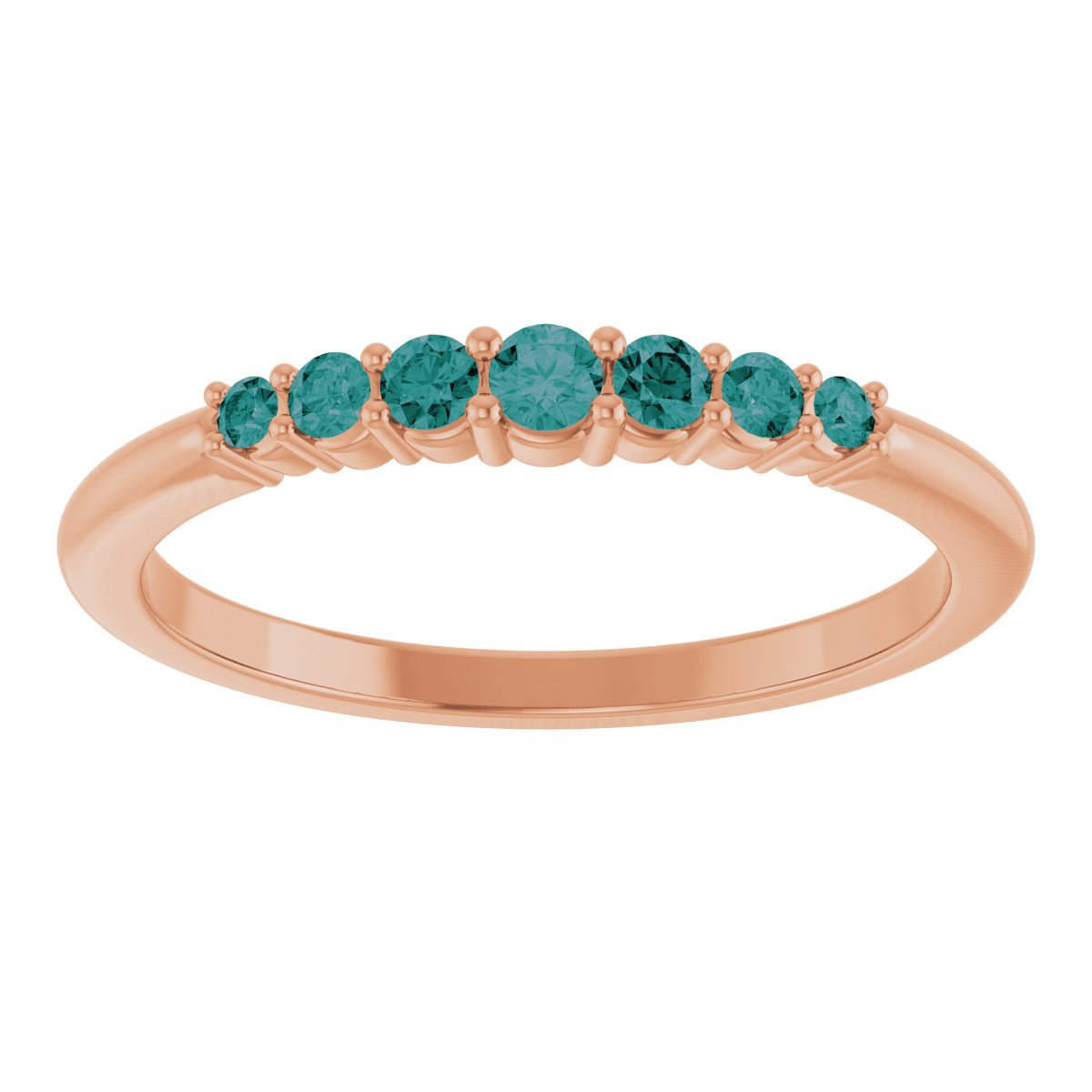 Stackable Ring -  Natural Alexandrite