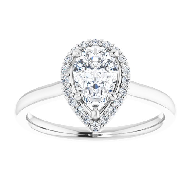 Halo-Style Engagement Ring