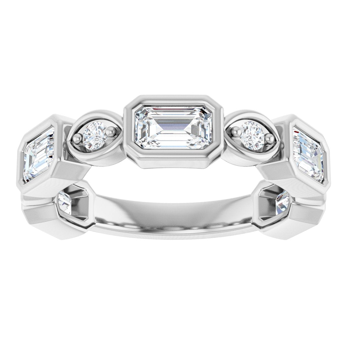 Anniversary Band - Emerald