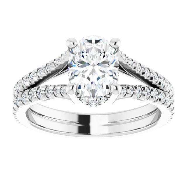 French-Set Engagement Ring or Band