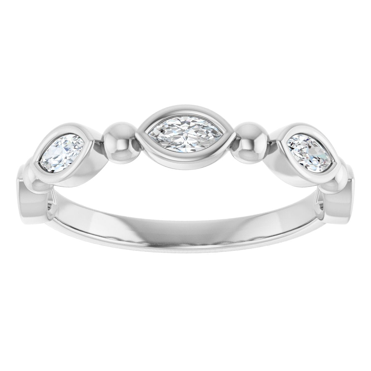 Anniversary Band - Marquise