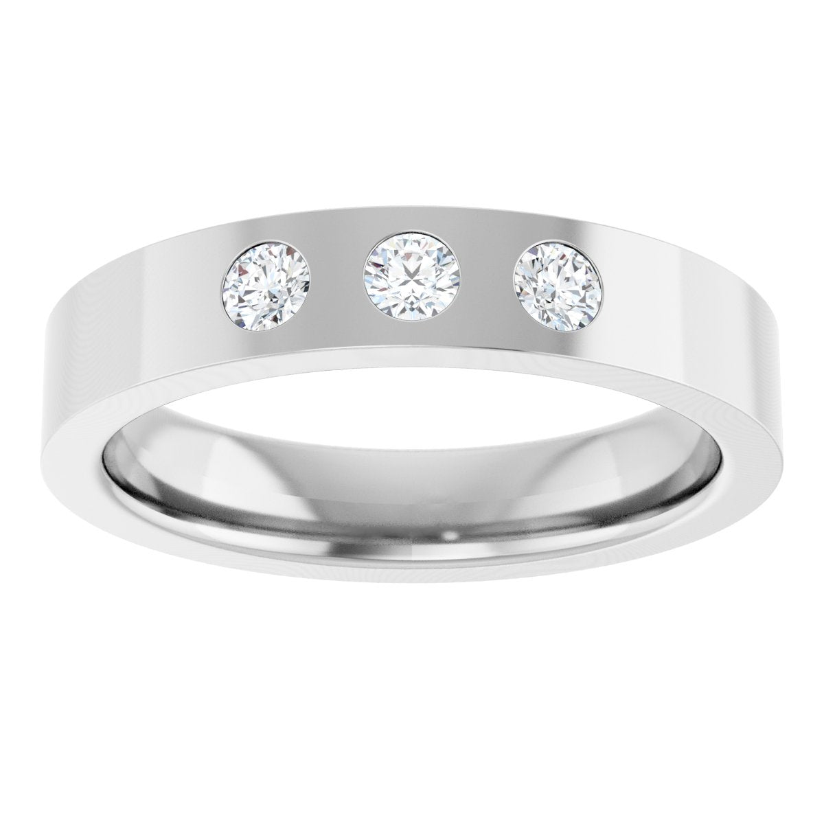 Accented Band - Round