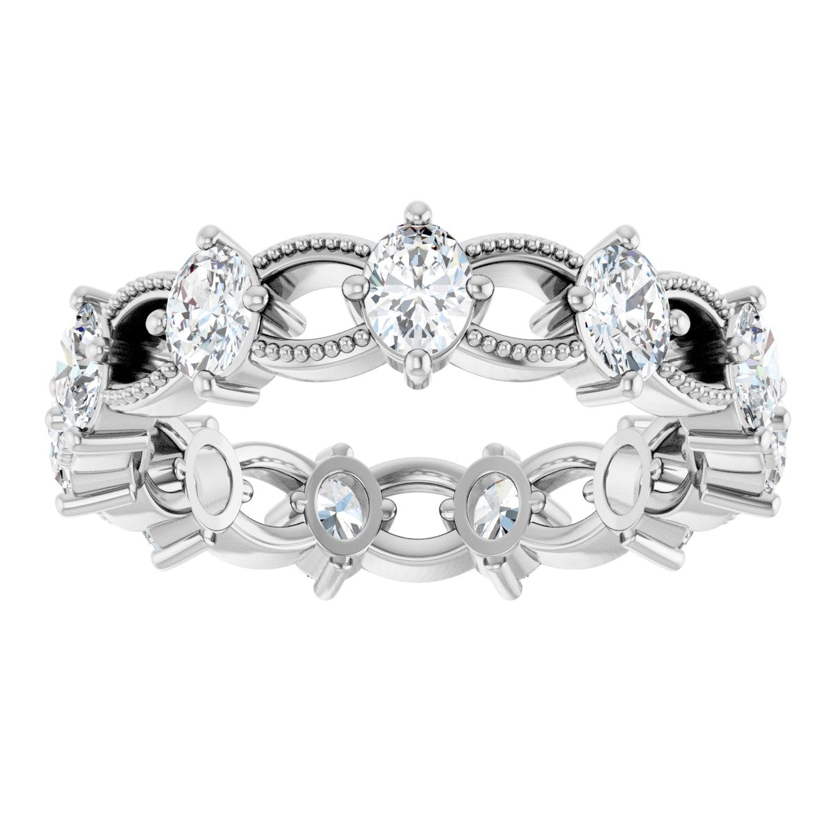 Accented Band - Oval