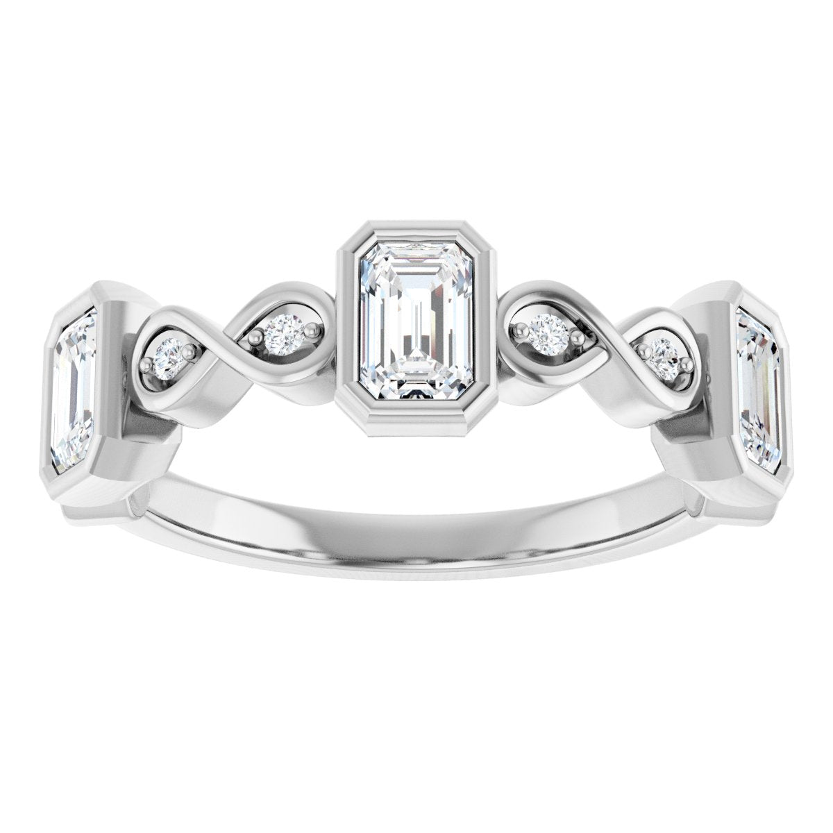 Anniversary Band - Emerald