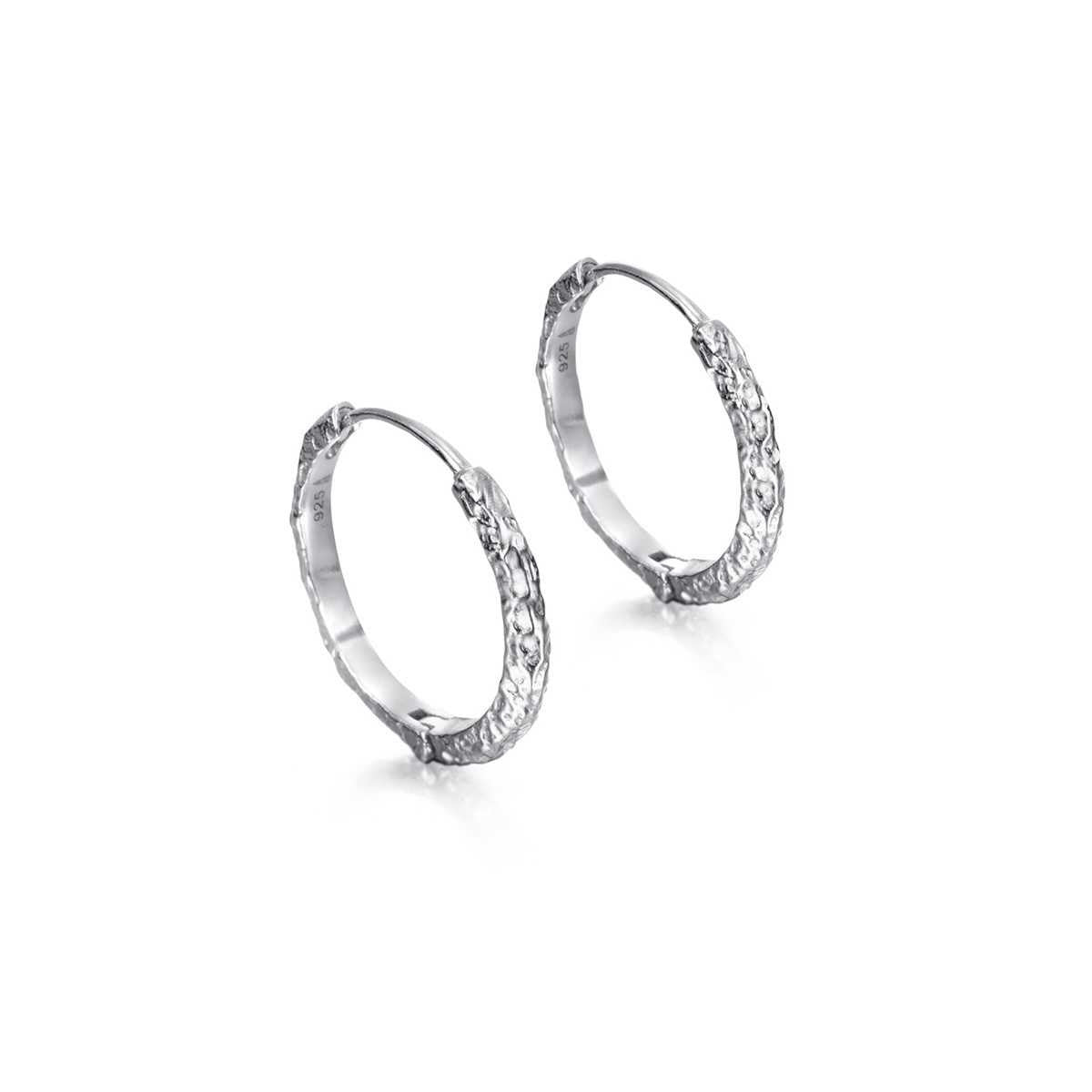 Silver Hoop Earrings