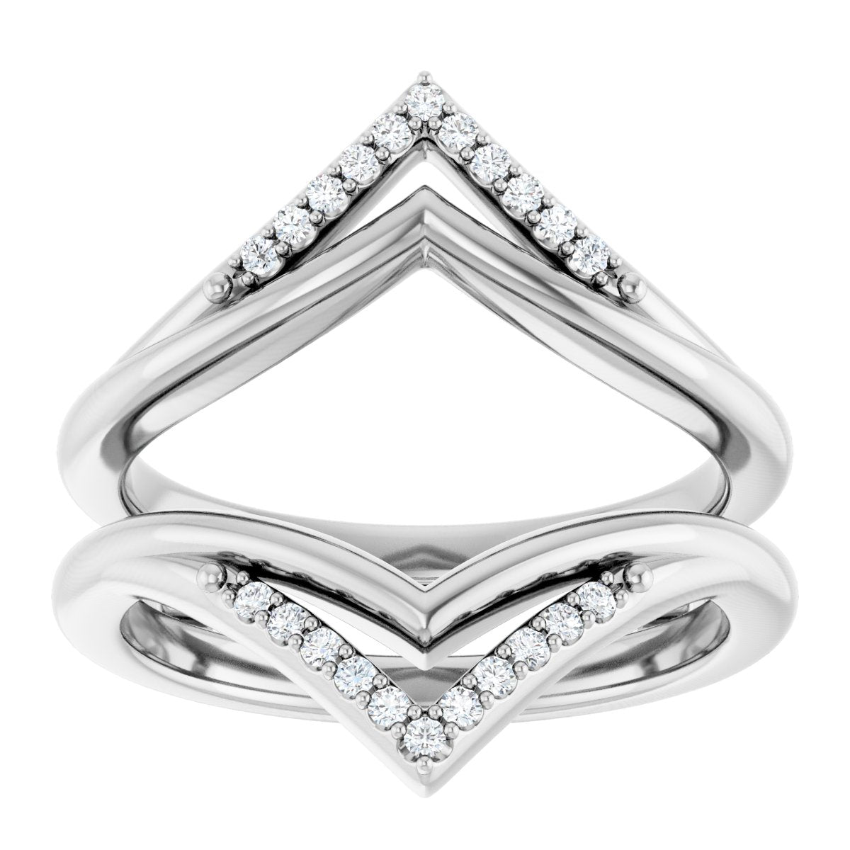 Forever Together Diamond Chevron Wrap