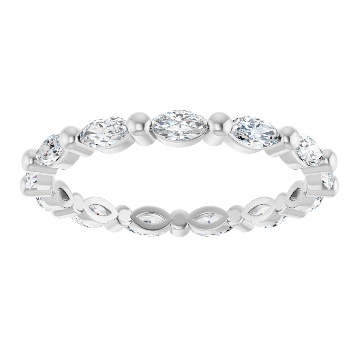 Marquise Link Eternity Band