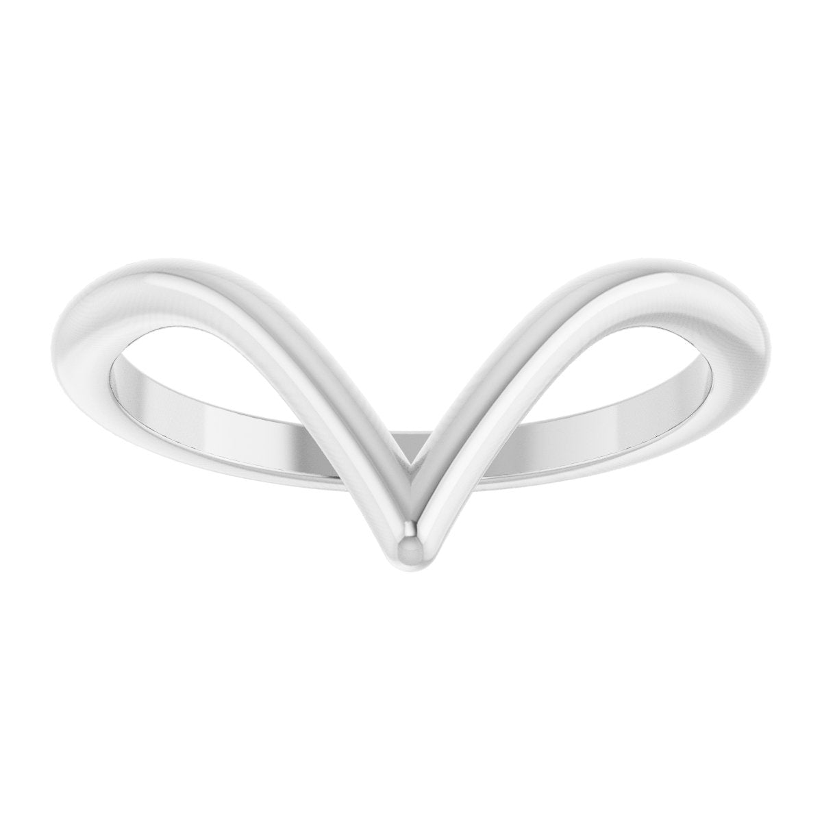 Soft Embrace Sculpted Wedding Ring