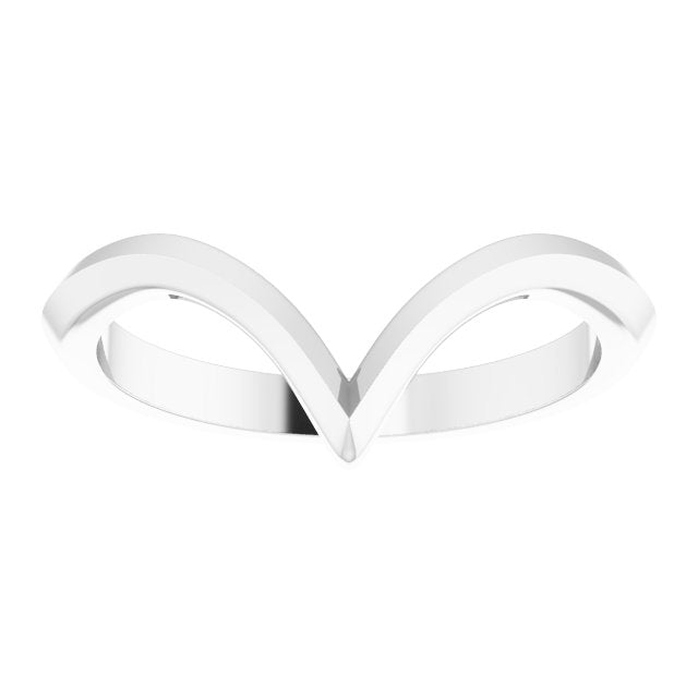 Quiet Promise Wishbone Wedding Ring