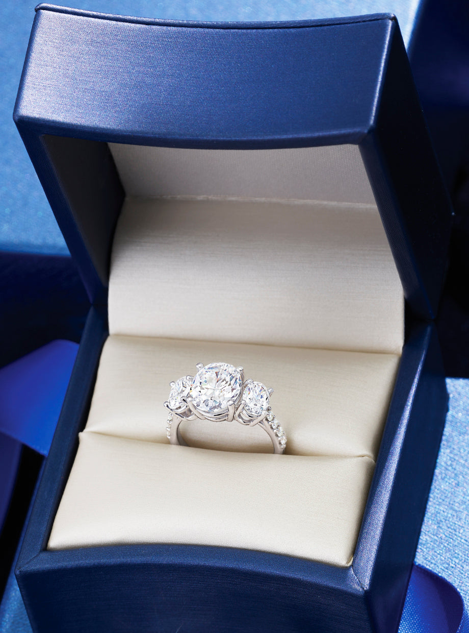 Three Stone Engagement Rings
