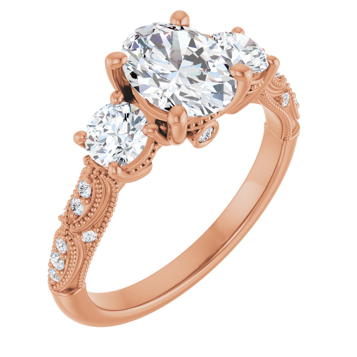 Three-Stone Engagement Ring