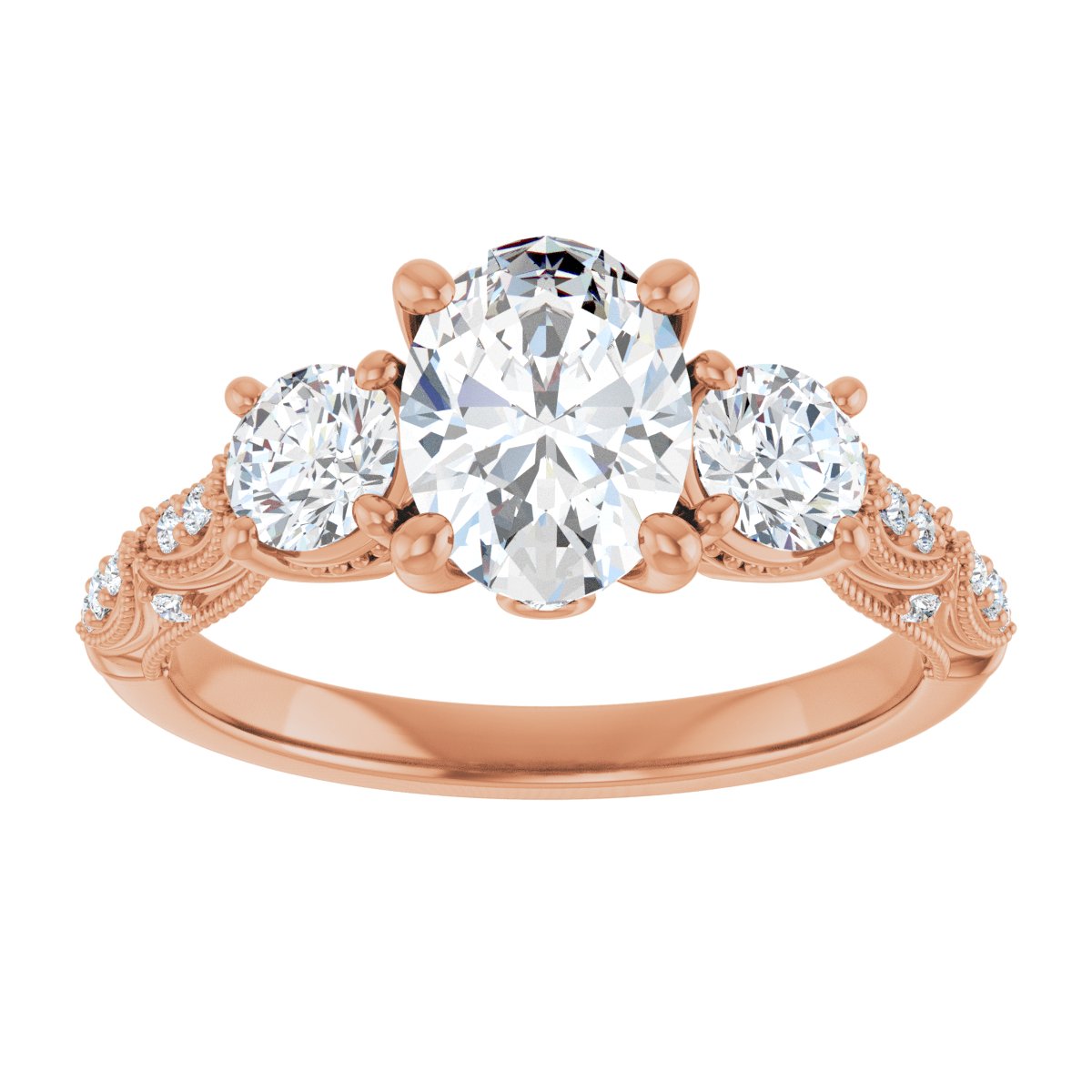 Three-Stone Engagement Ring