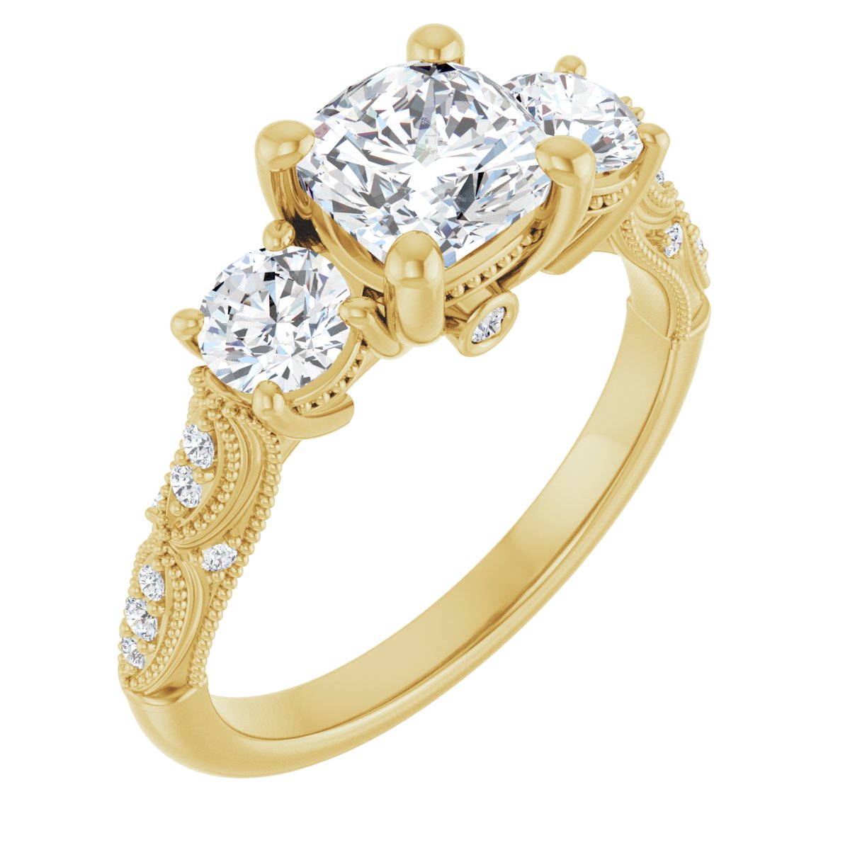 Three-Stone Engagement Ring