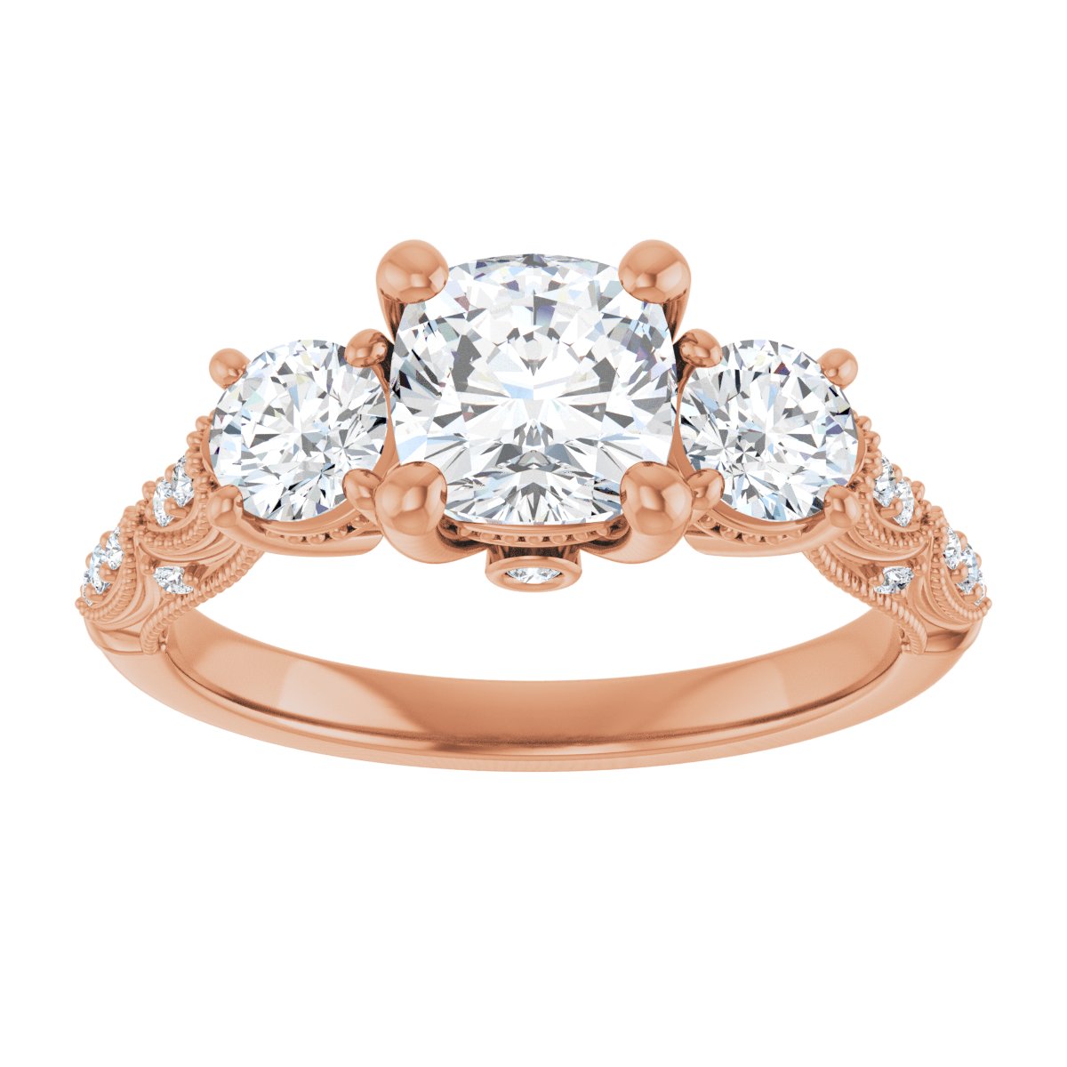 Three-Stone Engagement Ring
