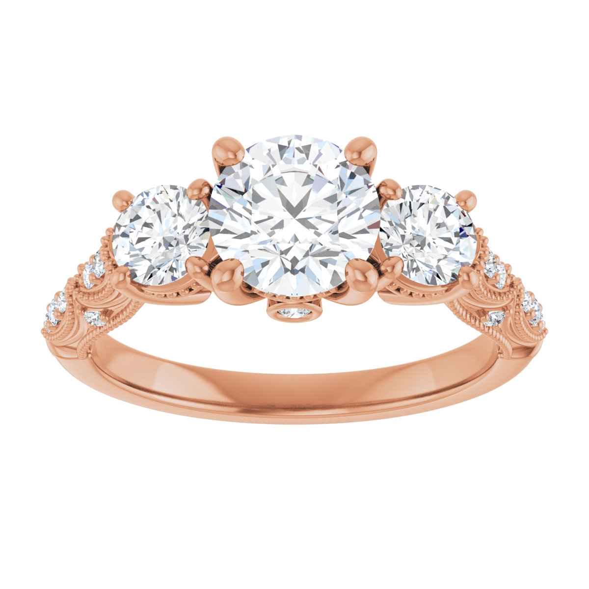 Three-Stone Engagement Ring