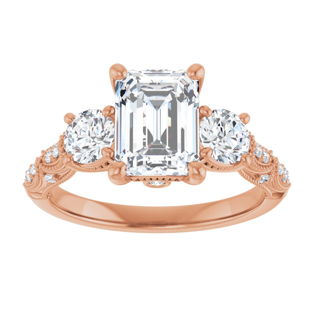 Three-Stone Engagement Ring