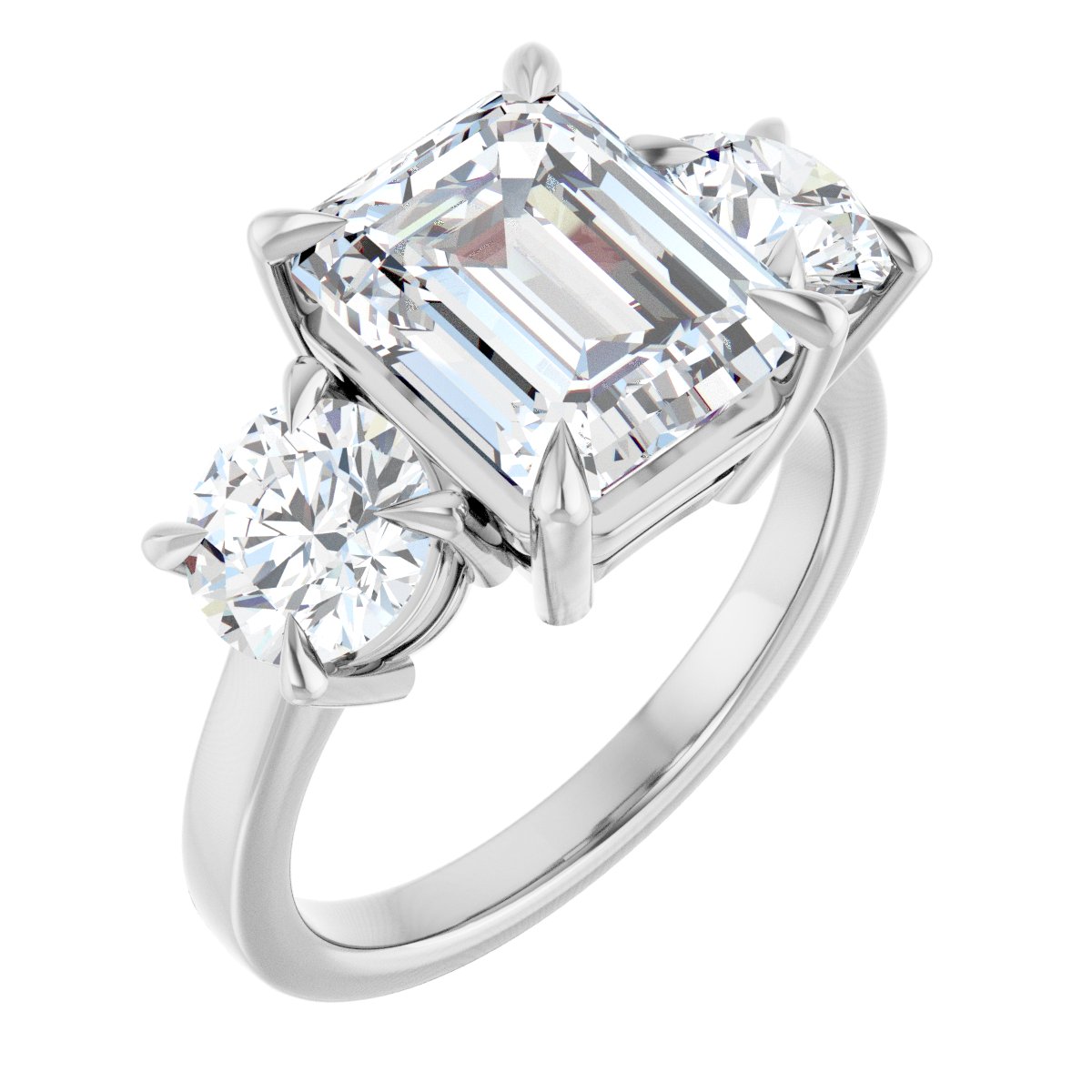 Three-Stone Engagement Ring