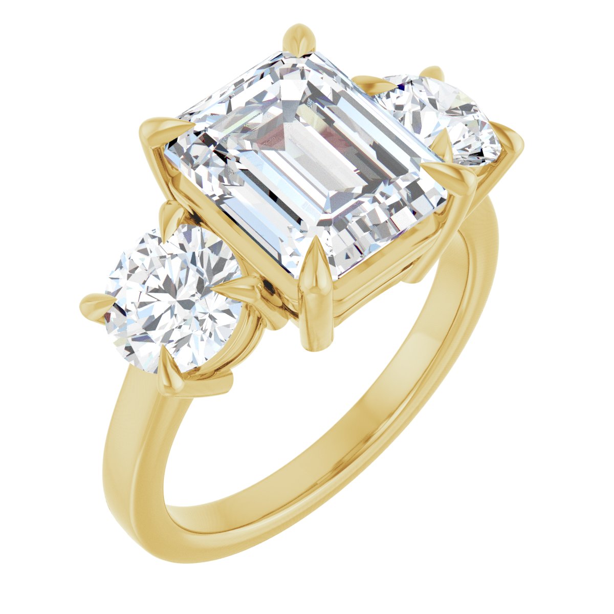 Three-Stone Engagement Ring