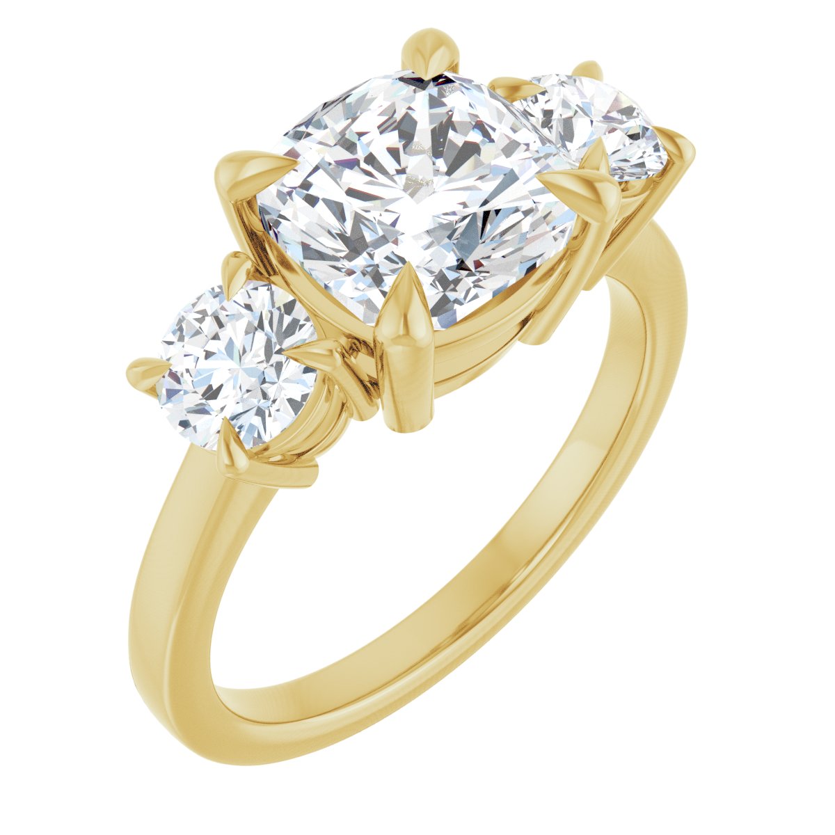 Three-Stone Engagement Ring