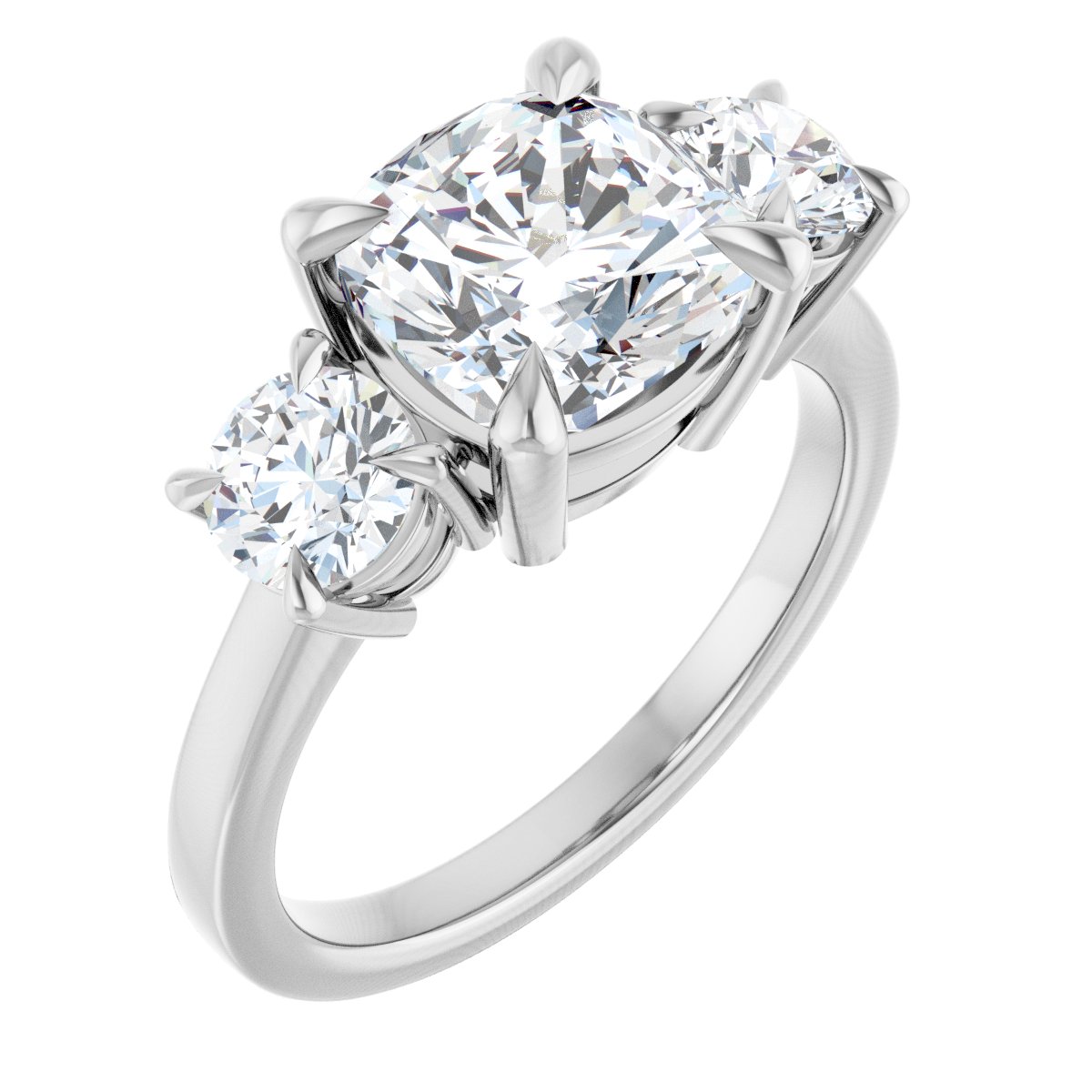 Three-Stone Engagement Ring