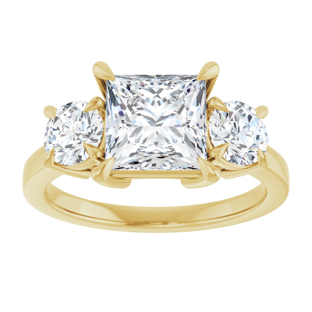 Three-Stone Engagement Ring