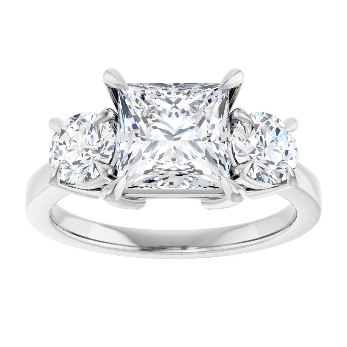 Three-Stone Engagement Ring