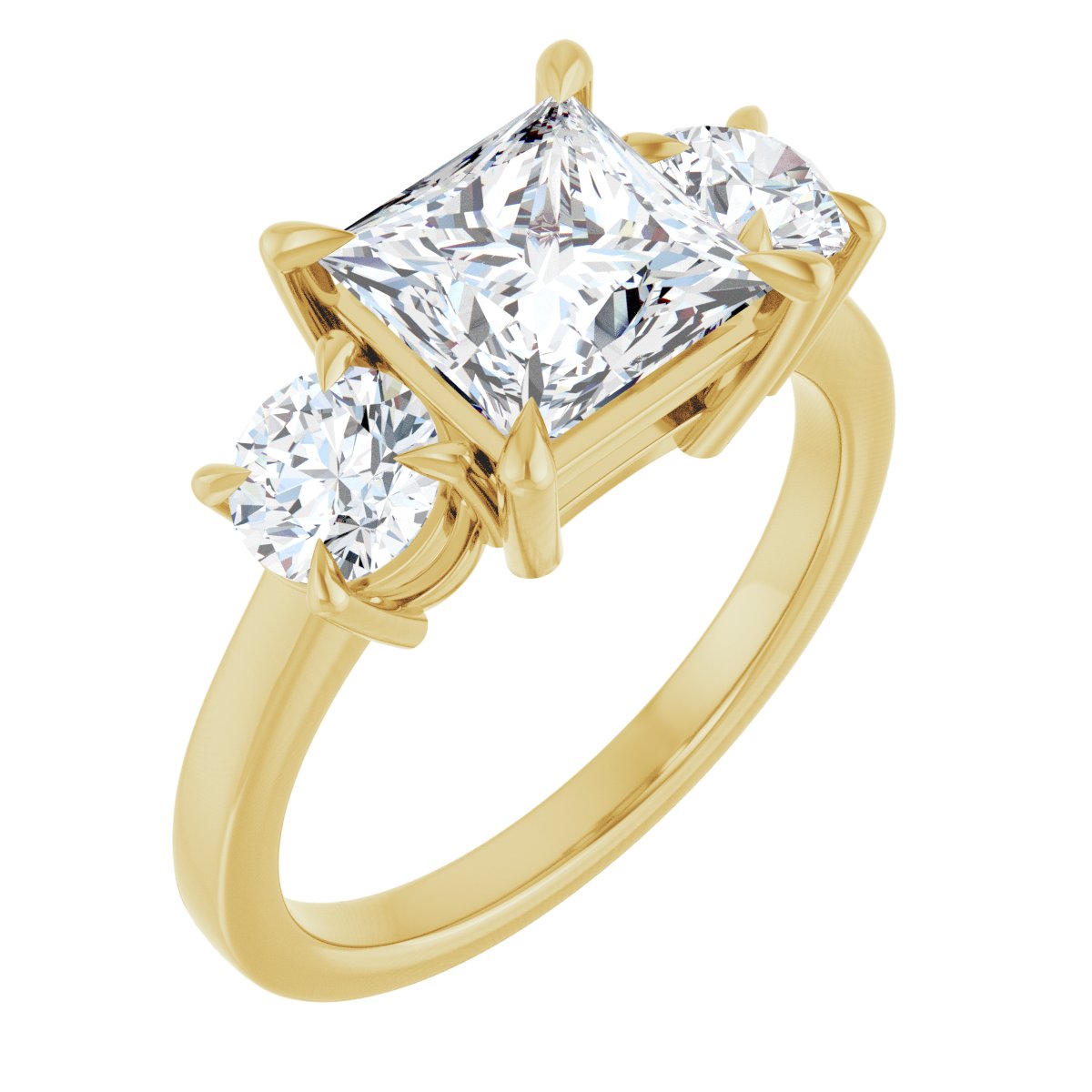 Three-Stone Engagement Ring
