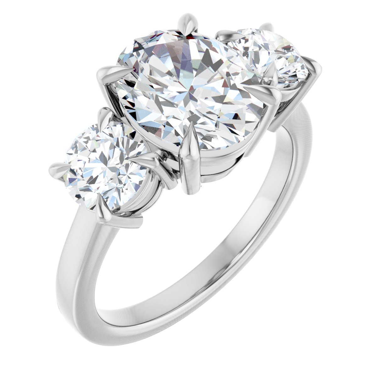 Three-Stone Engagement Ring