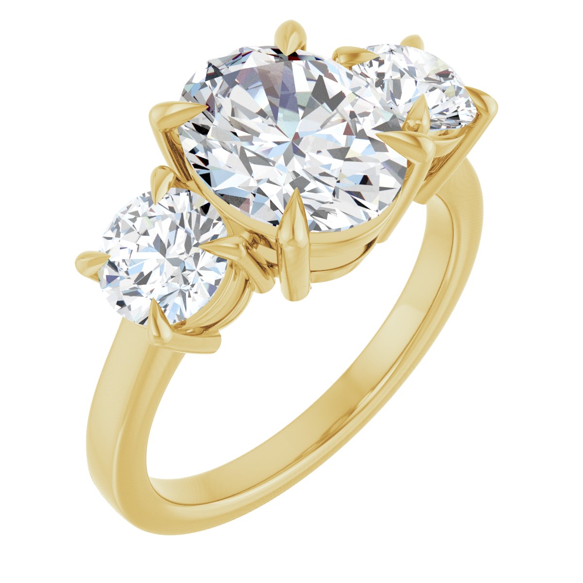 Three-Stone Engagement Ring