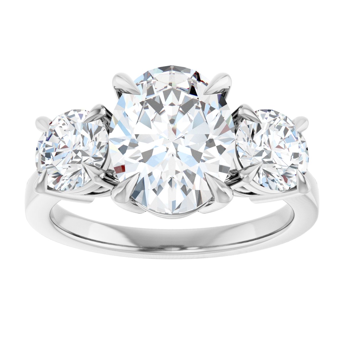 Three-Stone Engagement Ring