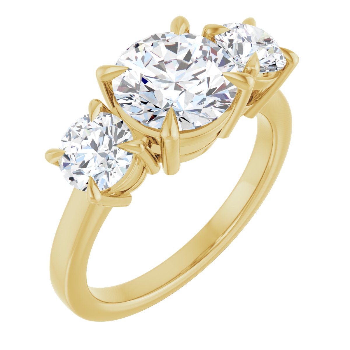 Three-Stone Engagement Ring