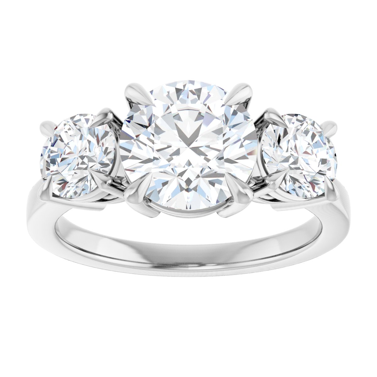 Three-Stone Engagement Ring
