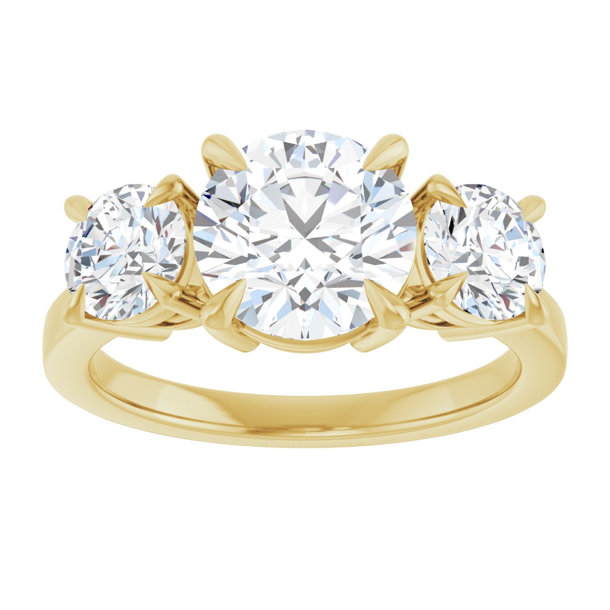 Three-Stone Engagement Ring
