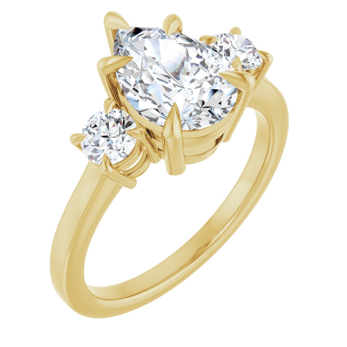 Three-Stone Engagement Ring