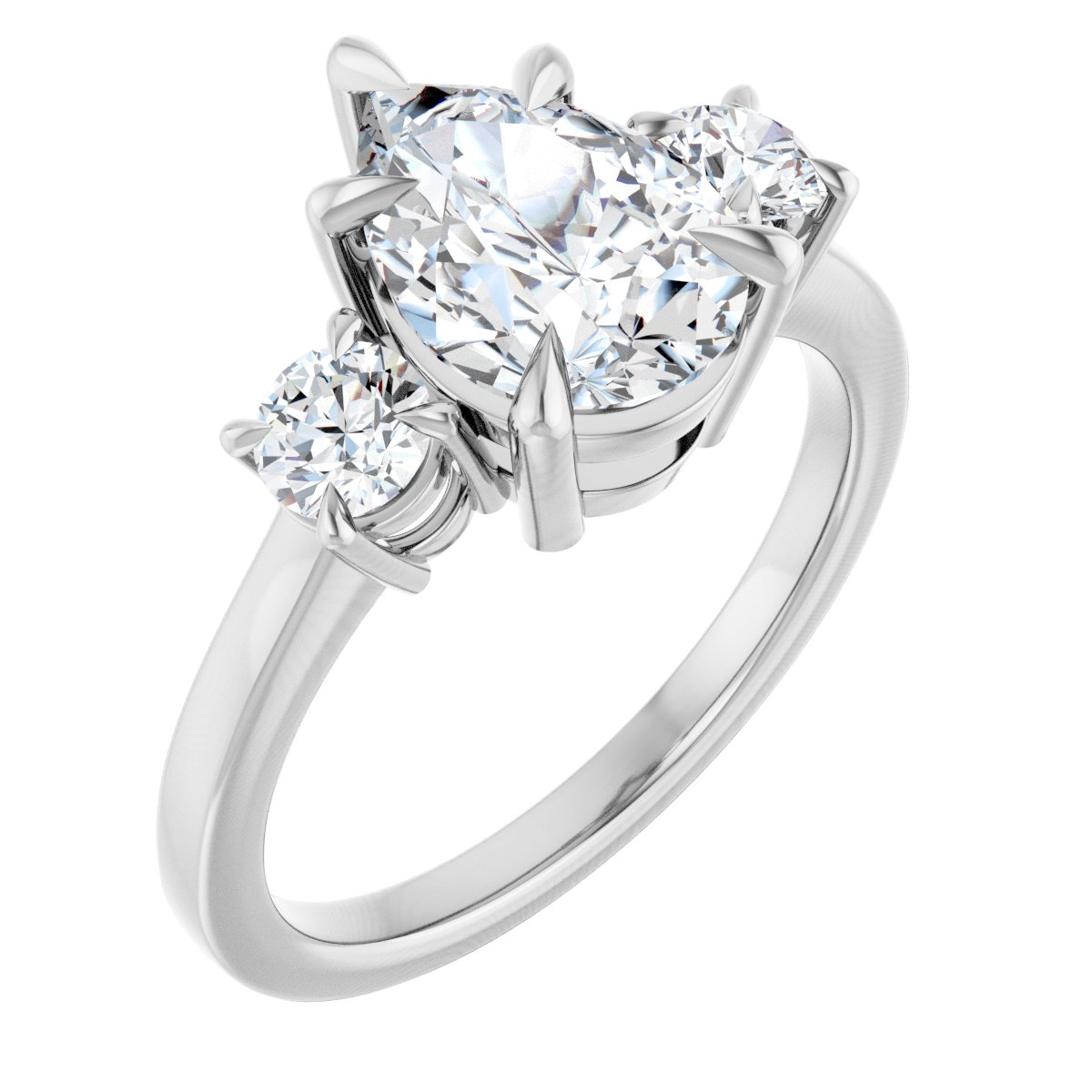 Three-Stone Engagement Ring