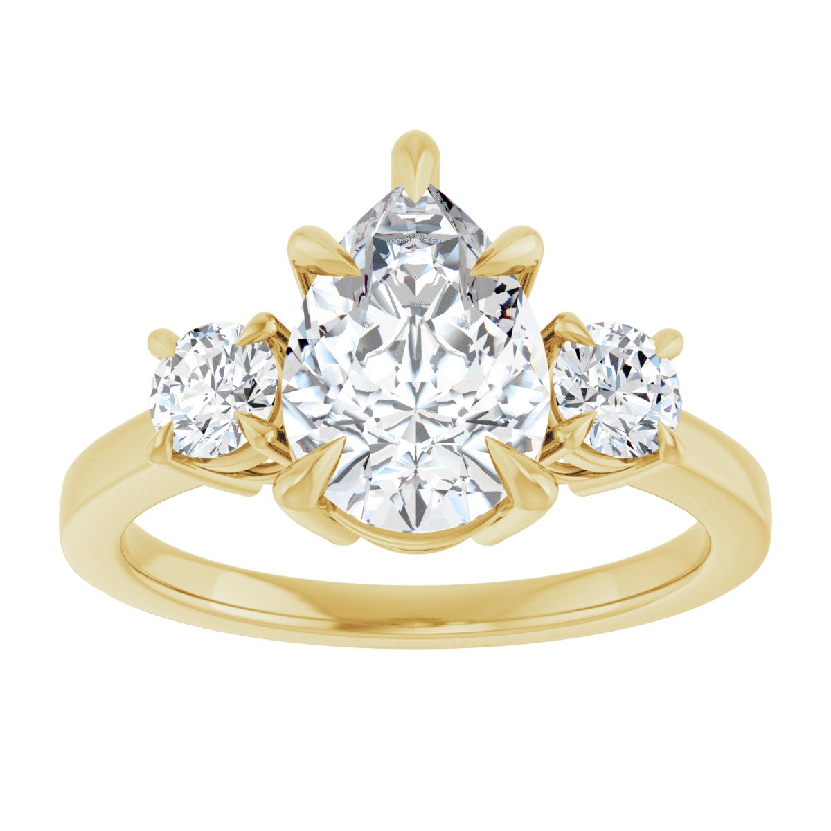 Three-Stone Engagement Ring