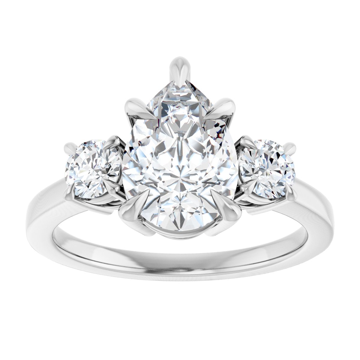 Three-Stone Engagement Ring