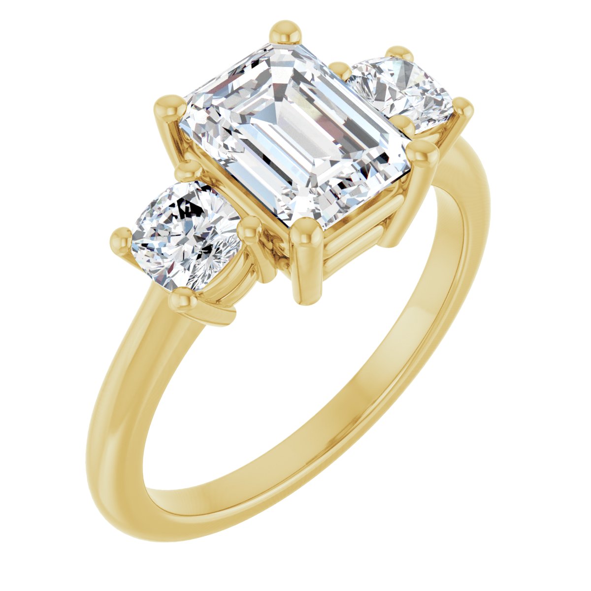 Three-Stone Engagement Ring