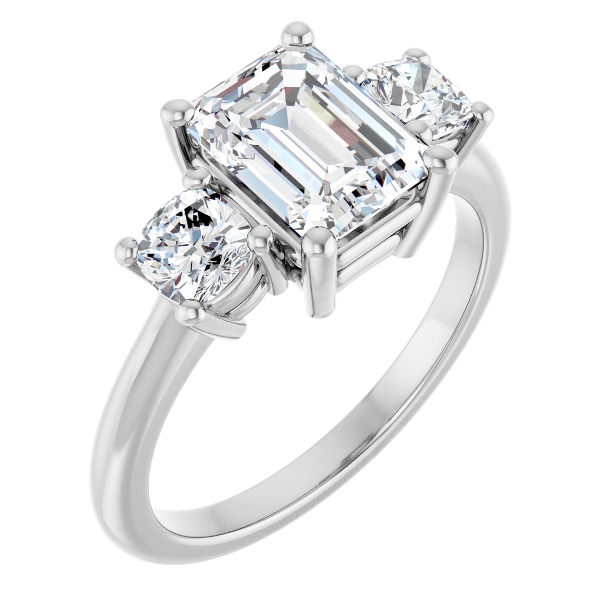 Three-Stone Engagement Ring