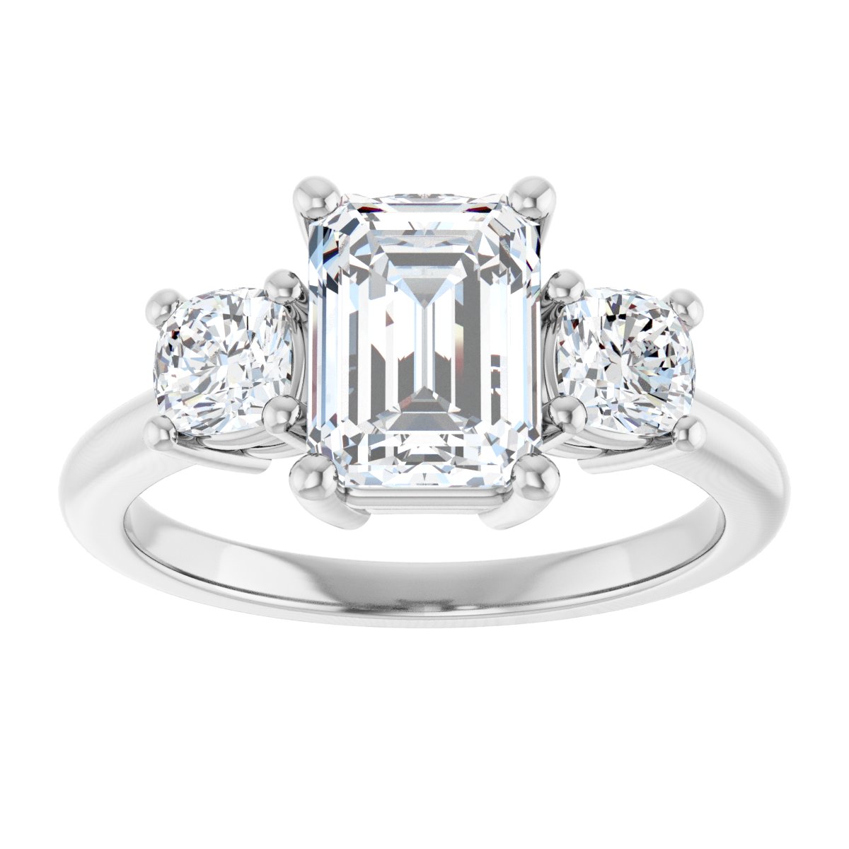 Three-Stone Engagement Ring