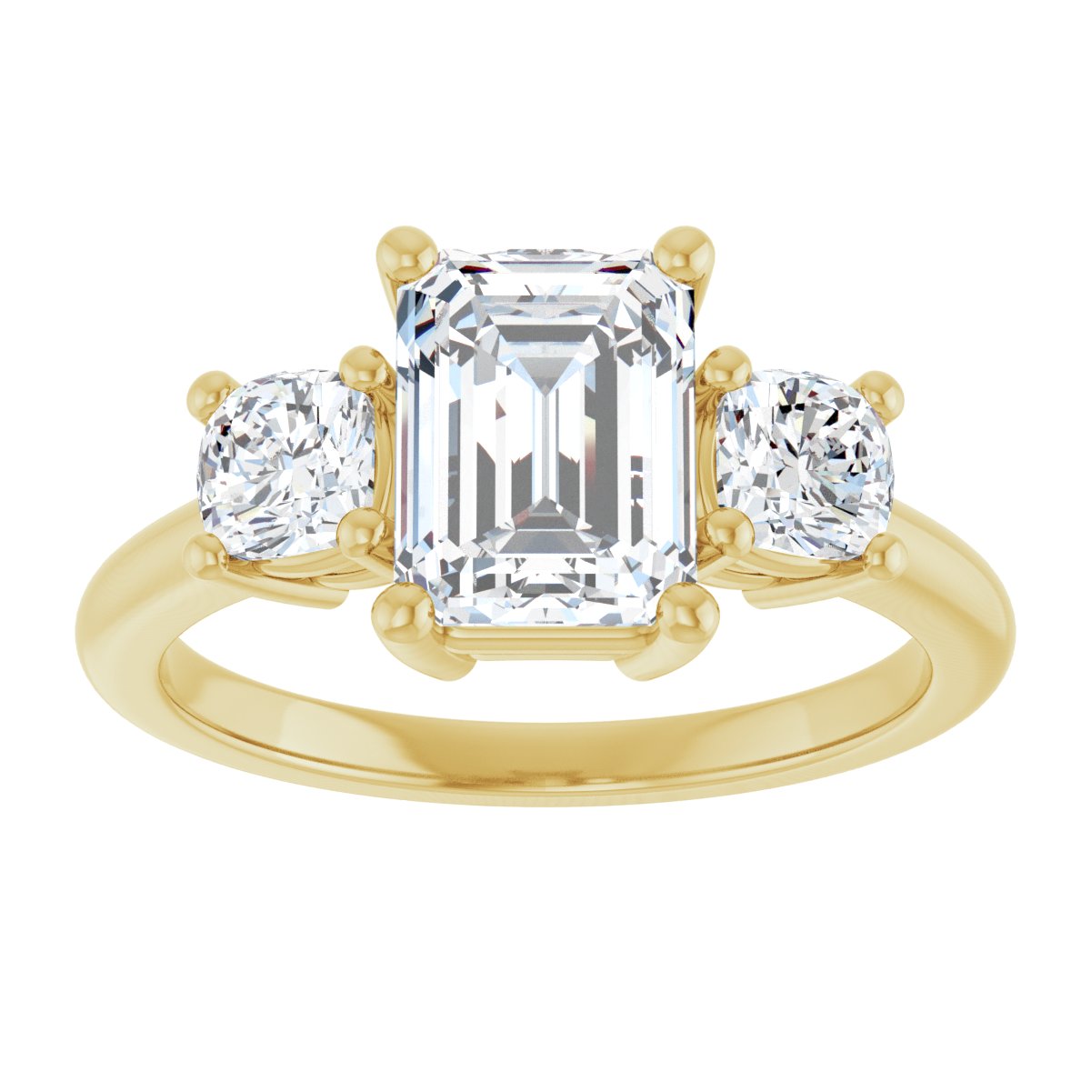 Three-Stone Engagement Ring