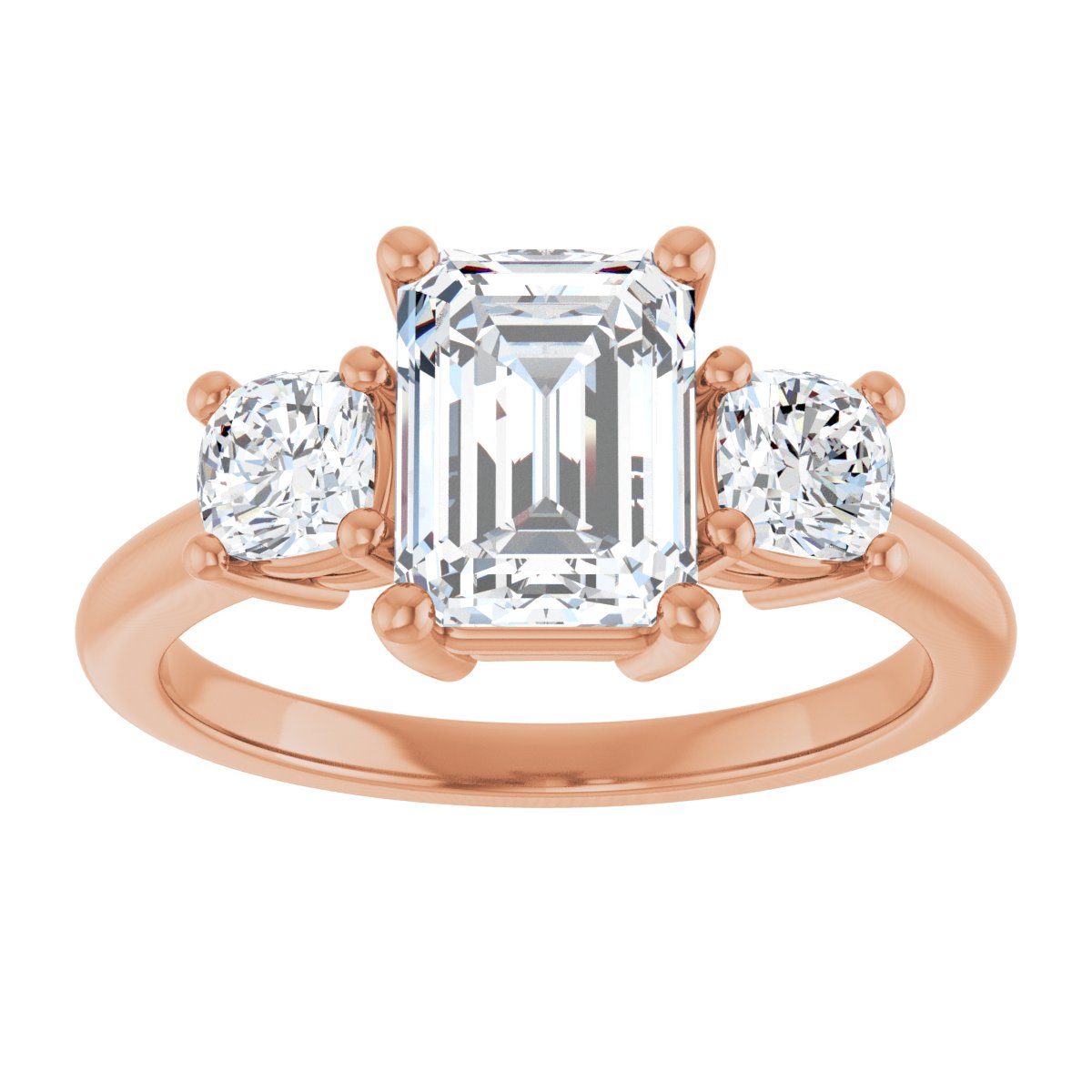 Three-Stone Engagement Ring