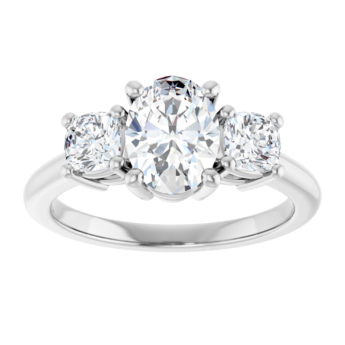 Three-Stone Engagement Ring