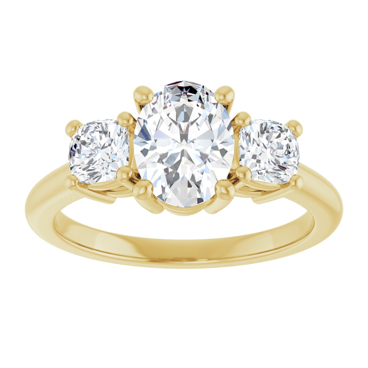 Three-Stone Engagement Ring